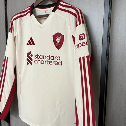 Liverpool 2025/26 Long-Sleeve Away Shirt