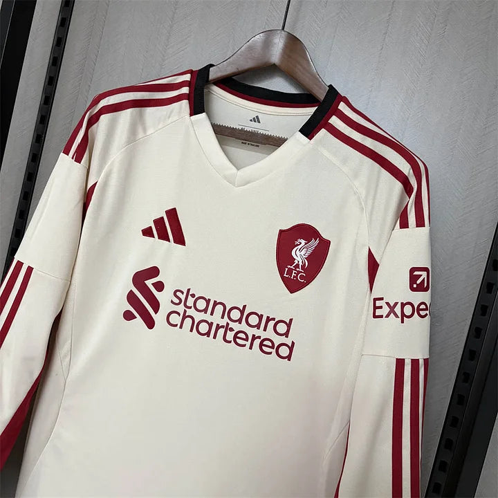 Liverpool 2025/26 Long-Sleeve Away Shirt
